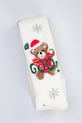 Колготи дитячі махрові новорічні  